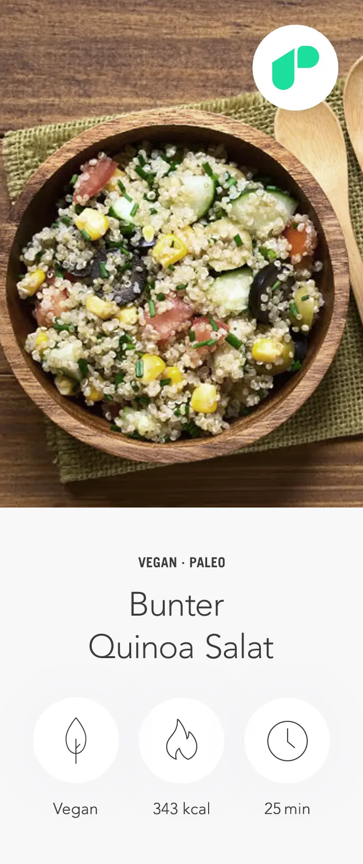 Bunter Quinoa Salat