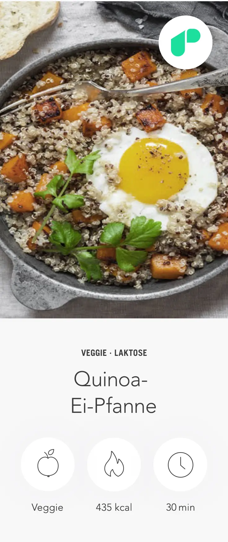 Quinoa Ei Pfanne