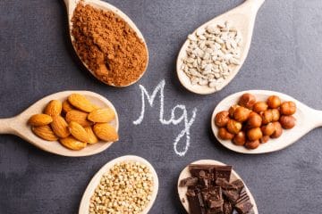 Magnesium Löffel Lebensmittel