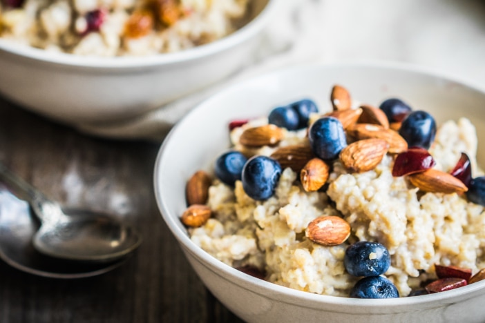 Porridge mit gesunden Nährstoffen