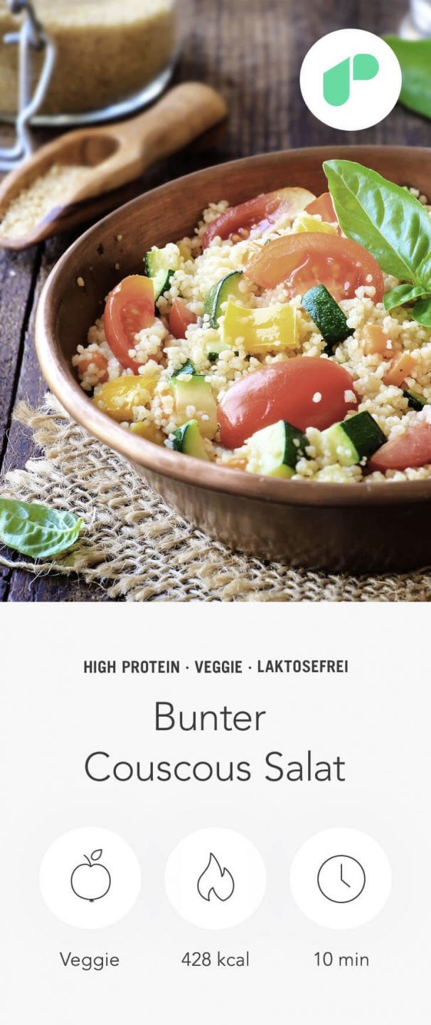 Bunter Couscous Salat