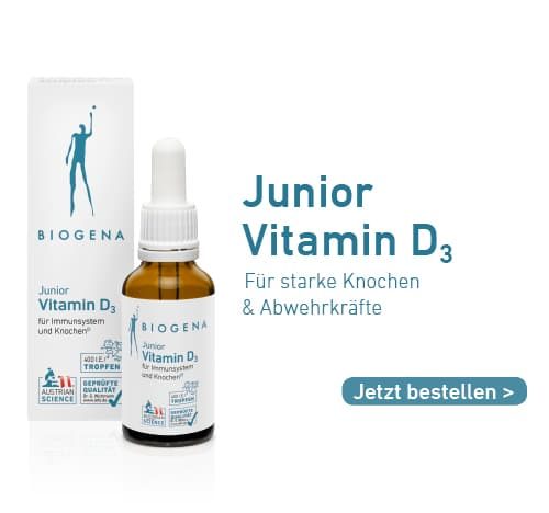 Biogena Nahrungsergänzungsmittel Vitamin D Tropfen Junior & Erwachsene